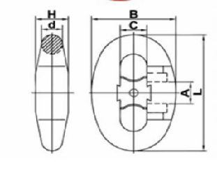 C型快速連接卸扣