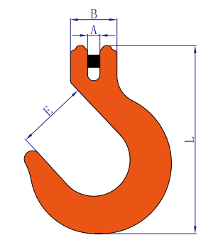 G80羊角大開口鉤