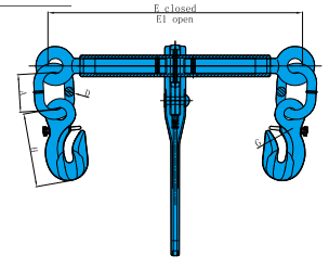 G100 棘輪式拉緊器