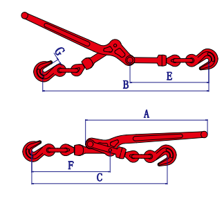 模鍛杠桿式拉緊器