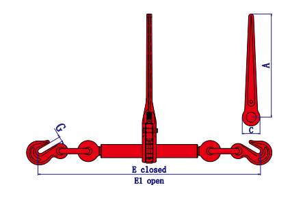 模鍛棘輪式拉緊器